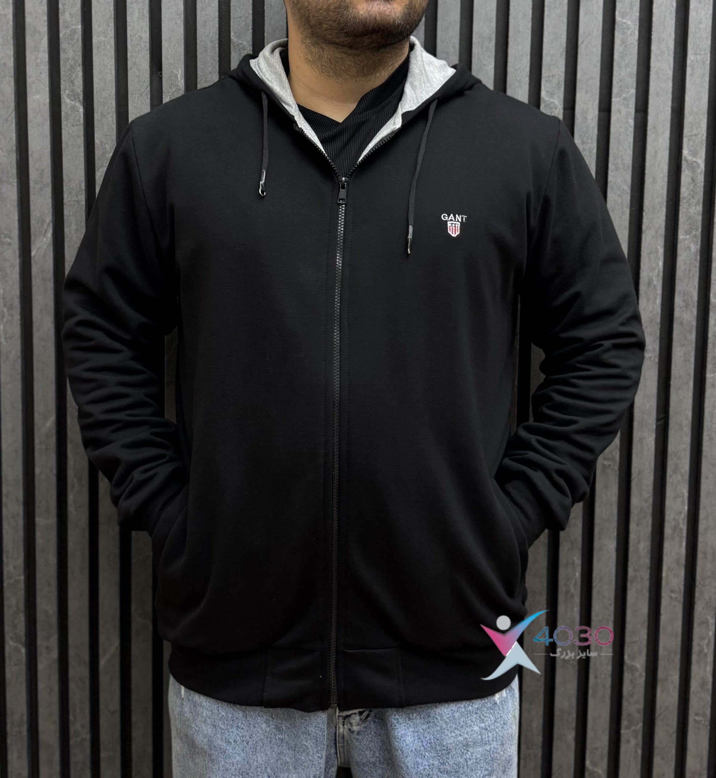 سویشرت کاپشنی اورجینال سایزبزرگ ( 5275 ) — تصویر ۴