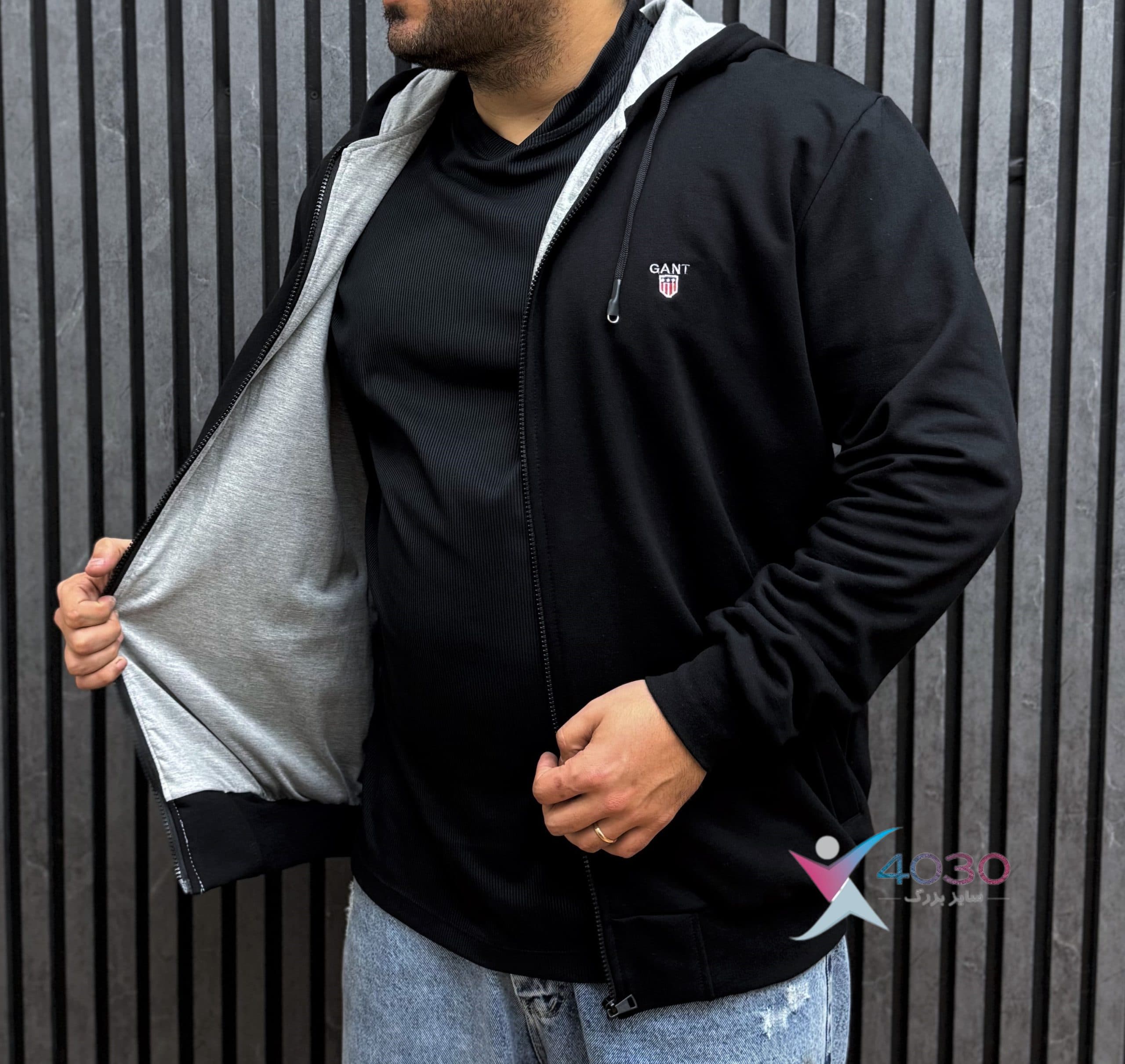 سویشرت کاپشنی اورجینال سایزبزرگ ( 5275 ) — تصویر ۲