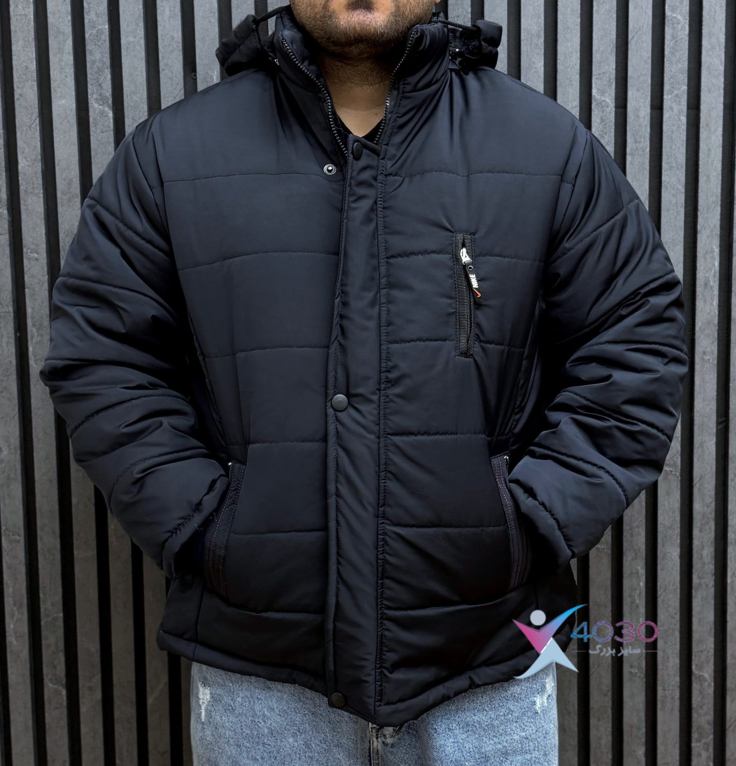 کاپشن Navy blue سایزبزرگ ( 5270 ) — تصویر ۲