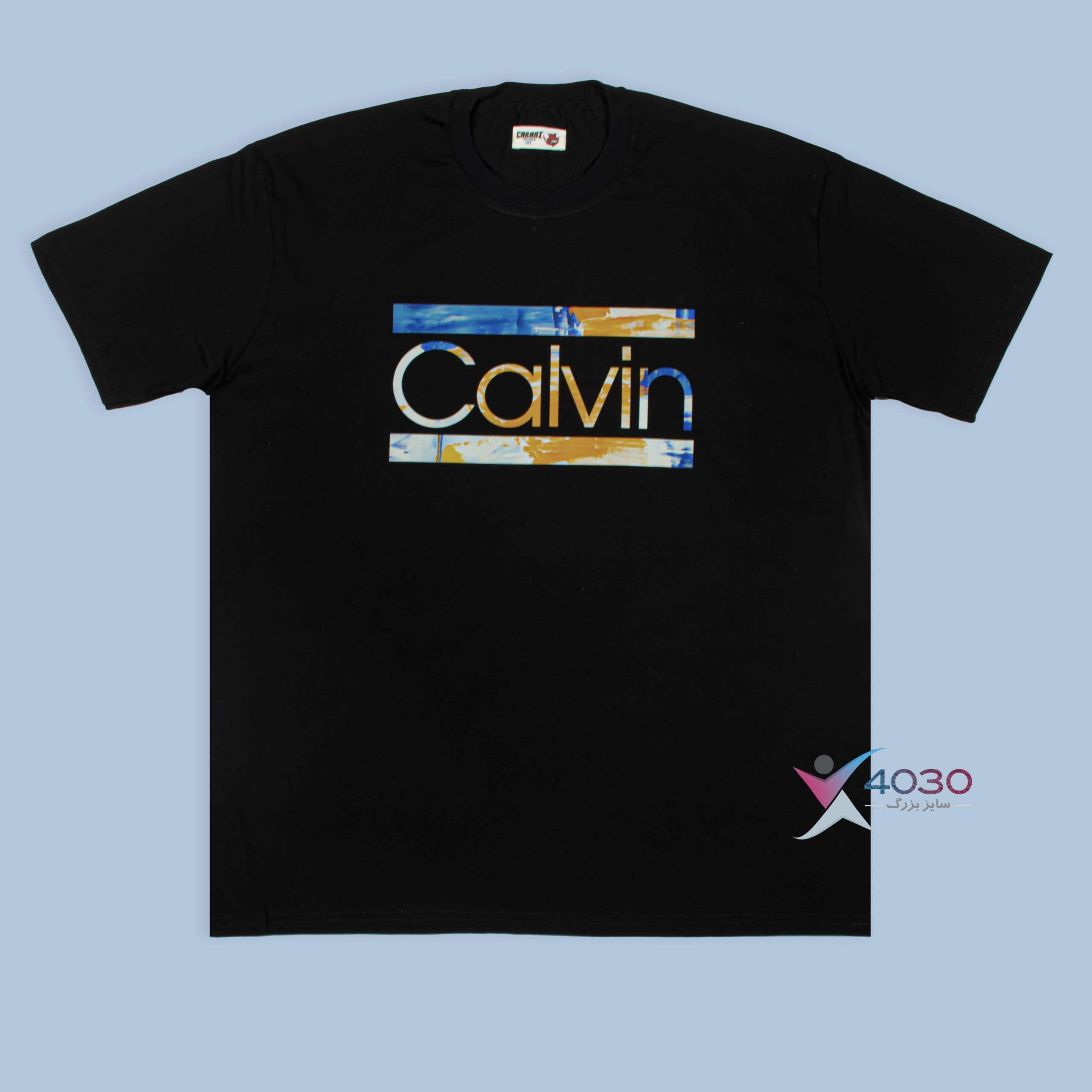 ست تیشرت و شلوارک CALVIN سایزبزرگ ( 8240 ) — تصویر ۳