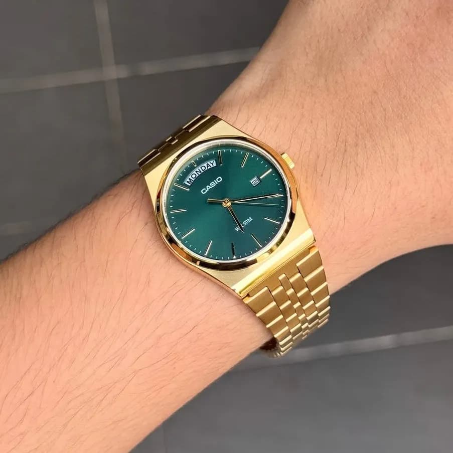 ساعت مچی کلاسیک مردانه کاسیو مدل MTP-B146G-3AVDF — تصویر ۵