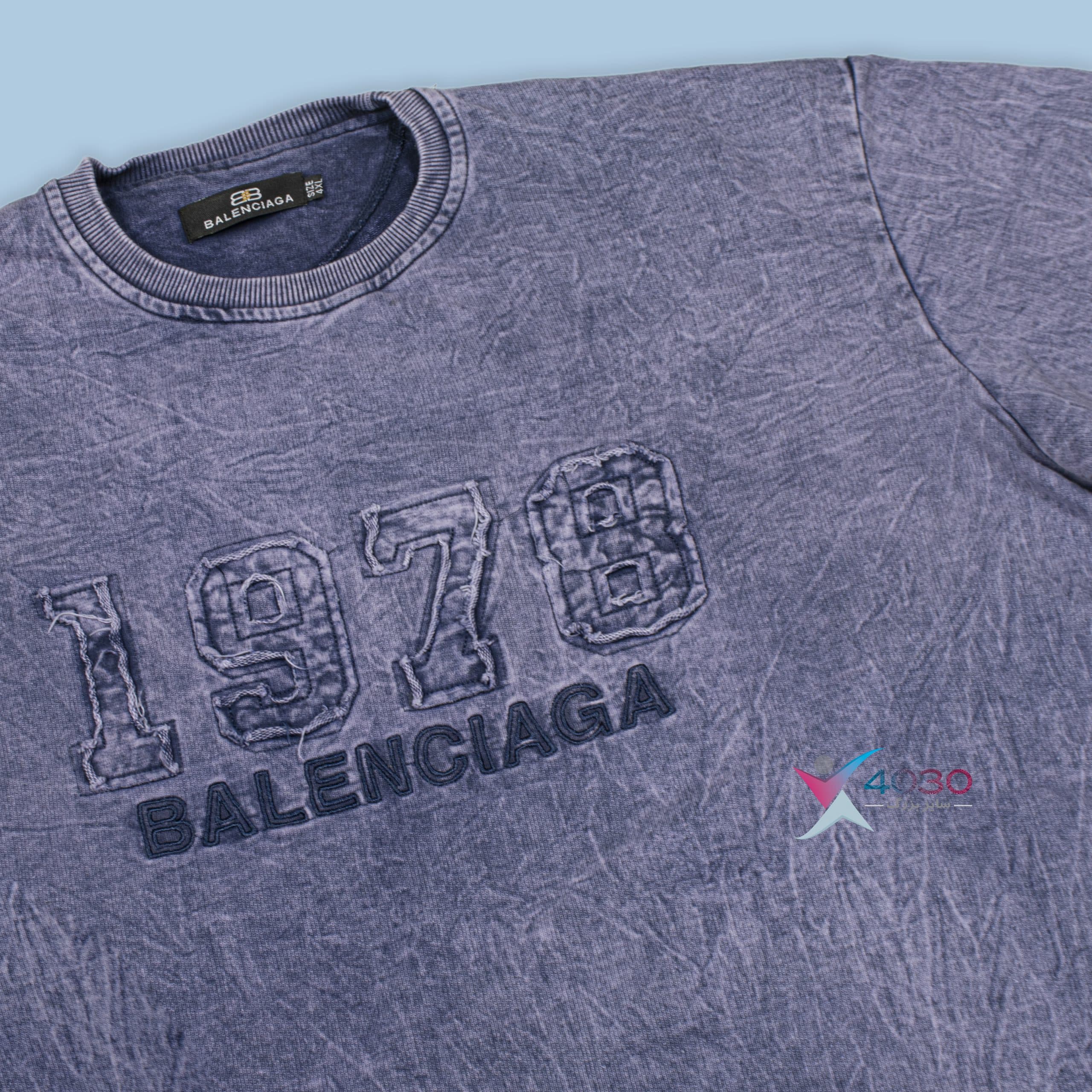 بلوز سنگشور BALENCIAGA 1978 سایزبزرگ ( 5218 ) — تصویر ۵