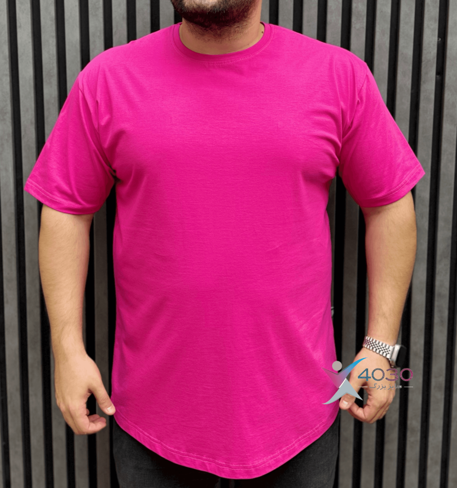 تیشرت Basic Zara سایزبزرگ ( 621 ) — تصویر ۳