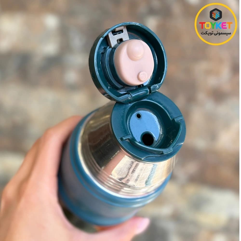 فلاسک آب سرد و گرم ۷۵۰ میل با سه لیوان Vacuum Flask Set — تصویر ۶