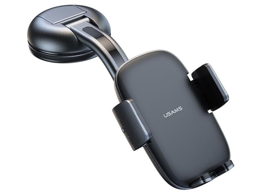 هولدر موبایل داخل خودرو یوسامز Usams US-ZJ063 Car Center Console Retractable Phone Holder — تصویر ۳