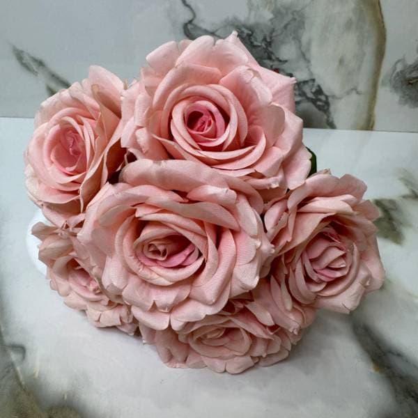 گل رز هلندی مصنوعی رنگ صورتی