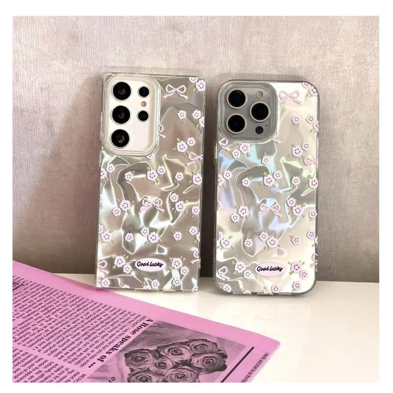 کاور مدل گل و پاپیون مناسب برای گوشی موبایل شیائومی Note 14 4g — تصویر ۳