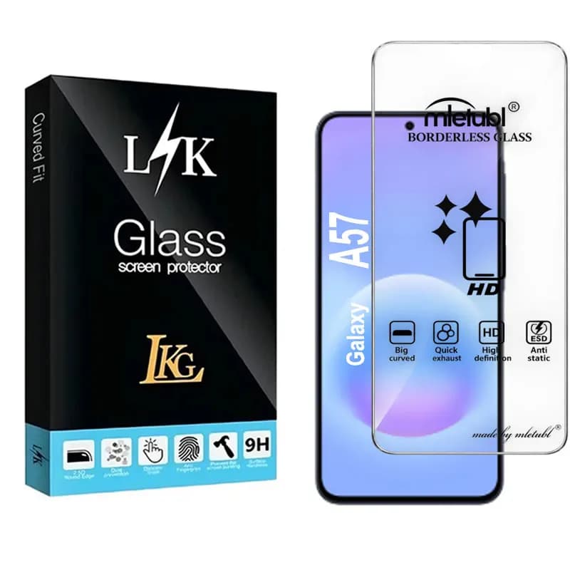 محافظ صفحه نمایش بی حاشیه ال کا جی مدل BLM-LK مناسب برای گوشی موبایل سامسونگ Galaxy A57