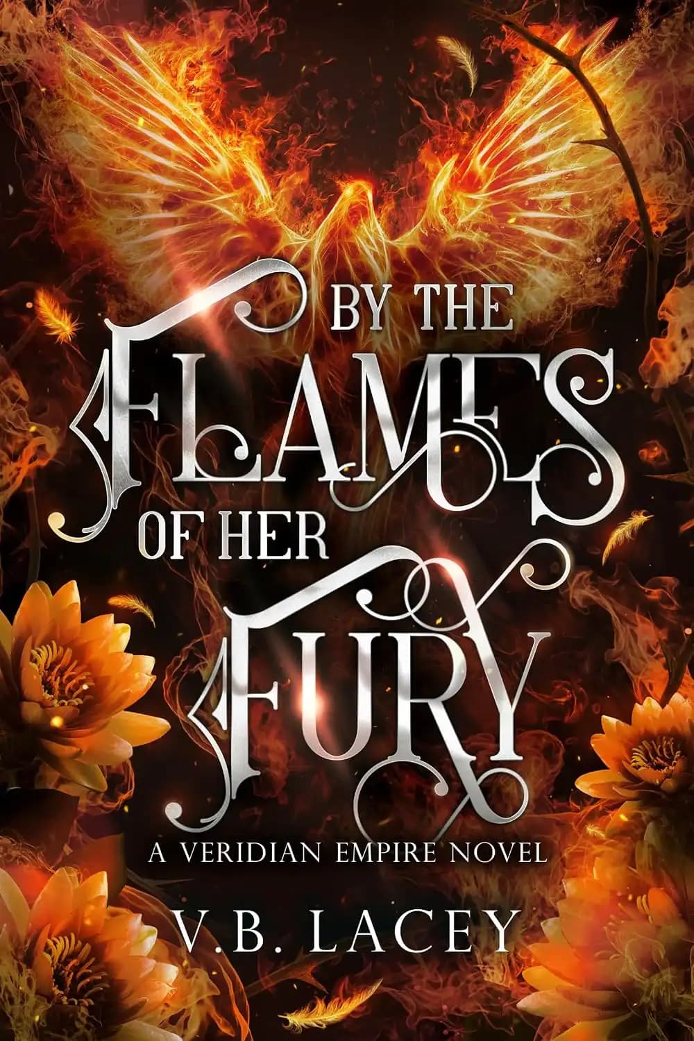 کتاب در میان شعلههای خشم او (By the Flames of Her Fury) نسخه انگلیسی PDF | وی. بی. لیسی
