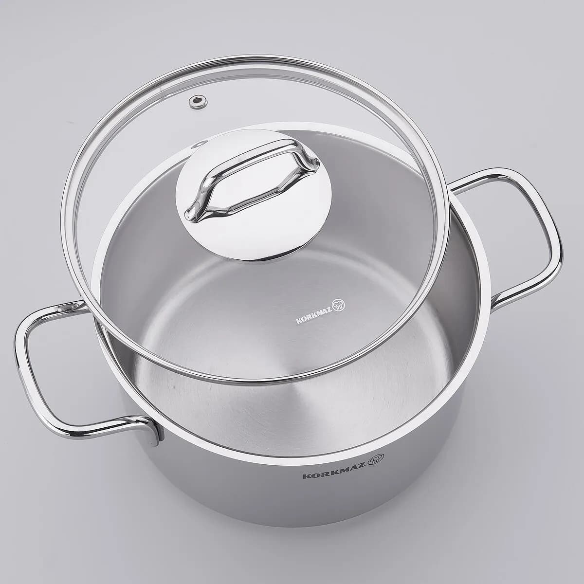 قابلمه کرکماز پرلا 28×14 سانتی متر A1572 ا Korkmaz Perla 28×14 cm Pot A1572 — تصویر ۲