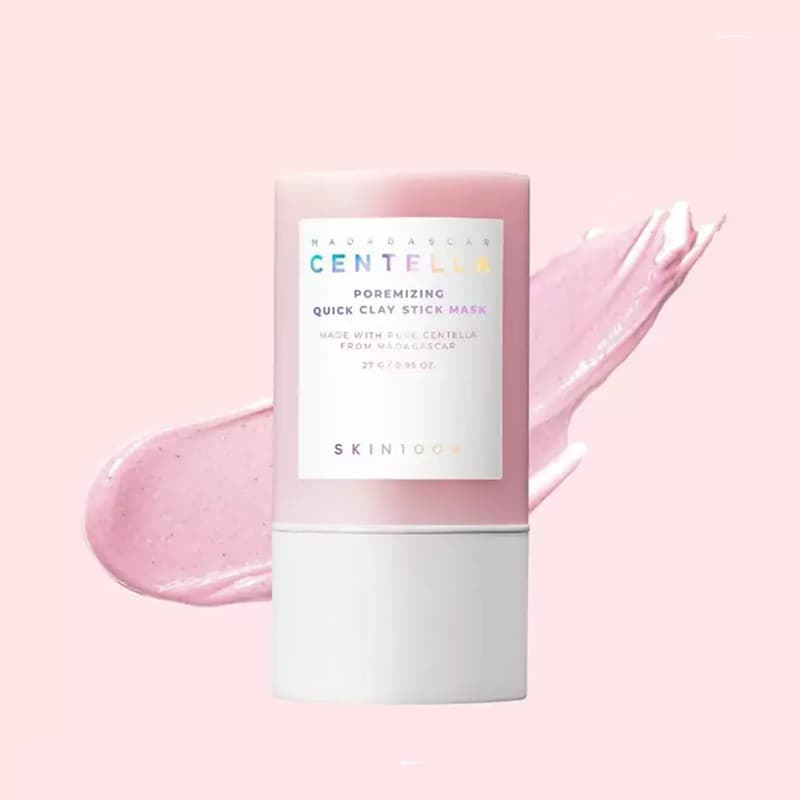 ماسک استیکی کنترل منافذ سنتلا اسکین Centella Poremizing Quick Clay Stick Mask SKIN1004 — تصویر ۵