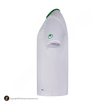 ست پیراهن شورت فوتسال آلشپرت MUH1495-002 | سفید/سبز — تصویر ۴