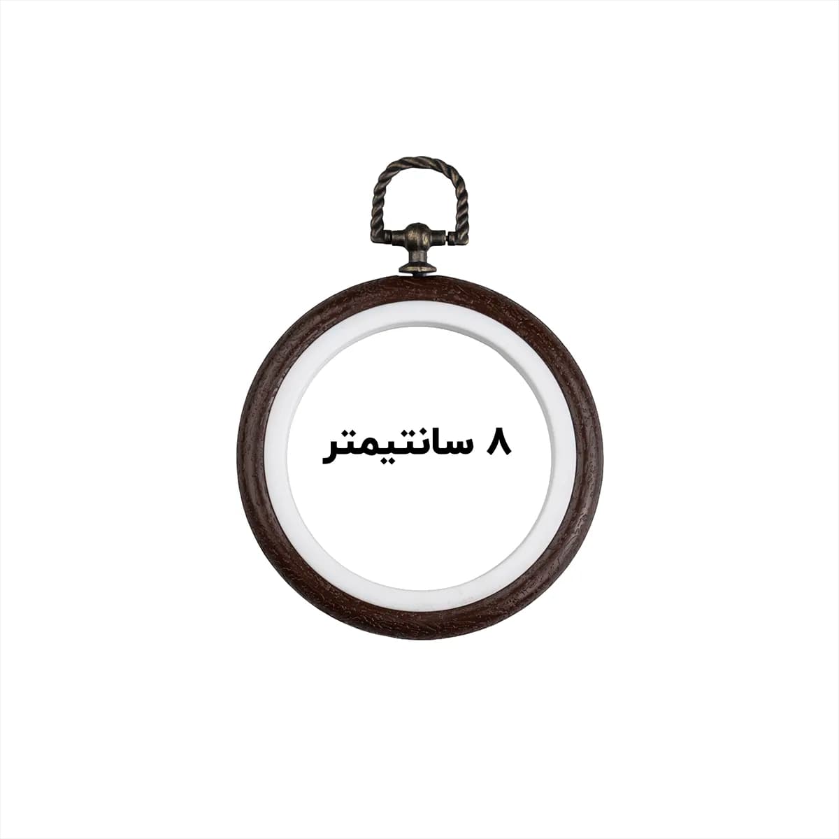 کارگاه ژله ای گرد آویزدار قهوه‌ای — تصویر ۳