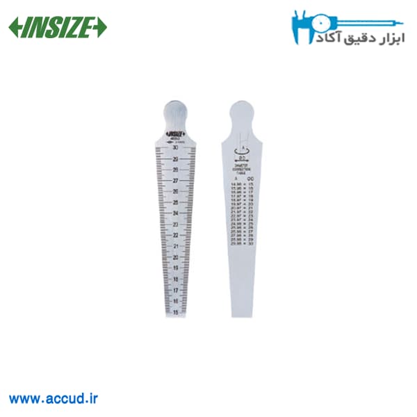 تیپر گیج 30-15 میلیمتر INSIZE (با گارانتی رسمی شرکت اینسایز) مدل 4833-2