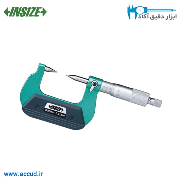 میکرومتر سوزنی 25-0 میلی متر INSIZE (با گارانتی رسمی شرکت اینسایز) مدل 3230-25A