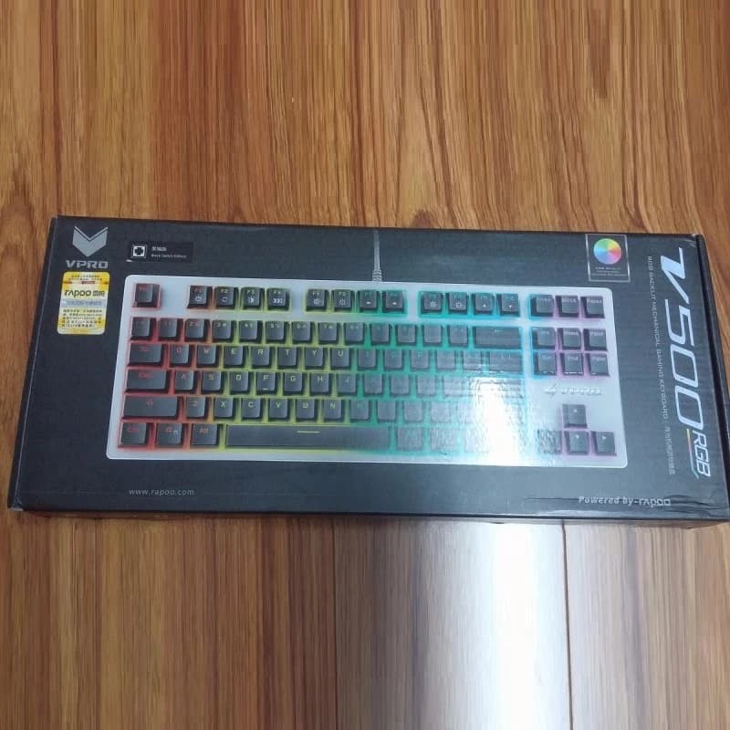 کیبورد مخصوص بازی رپو مدل V500 RGB — تصویر ۳