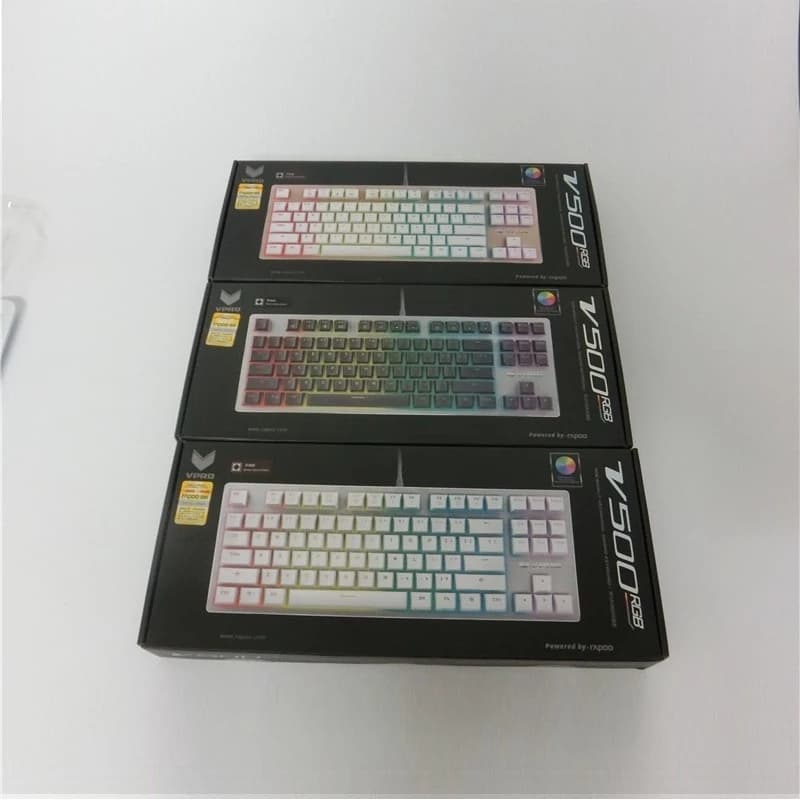 کیبورد مخصوص بازی رپو مدل V500 RGB — تصویر ۲