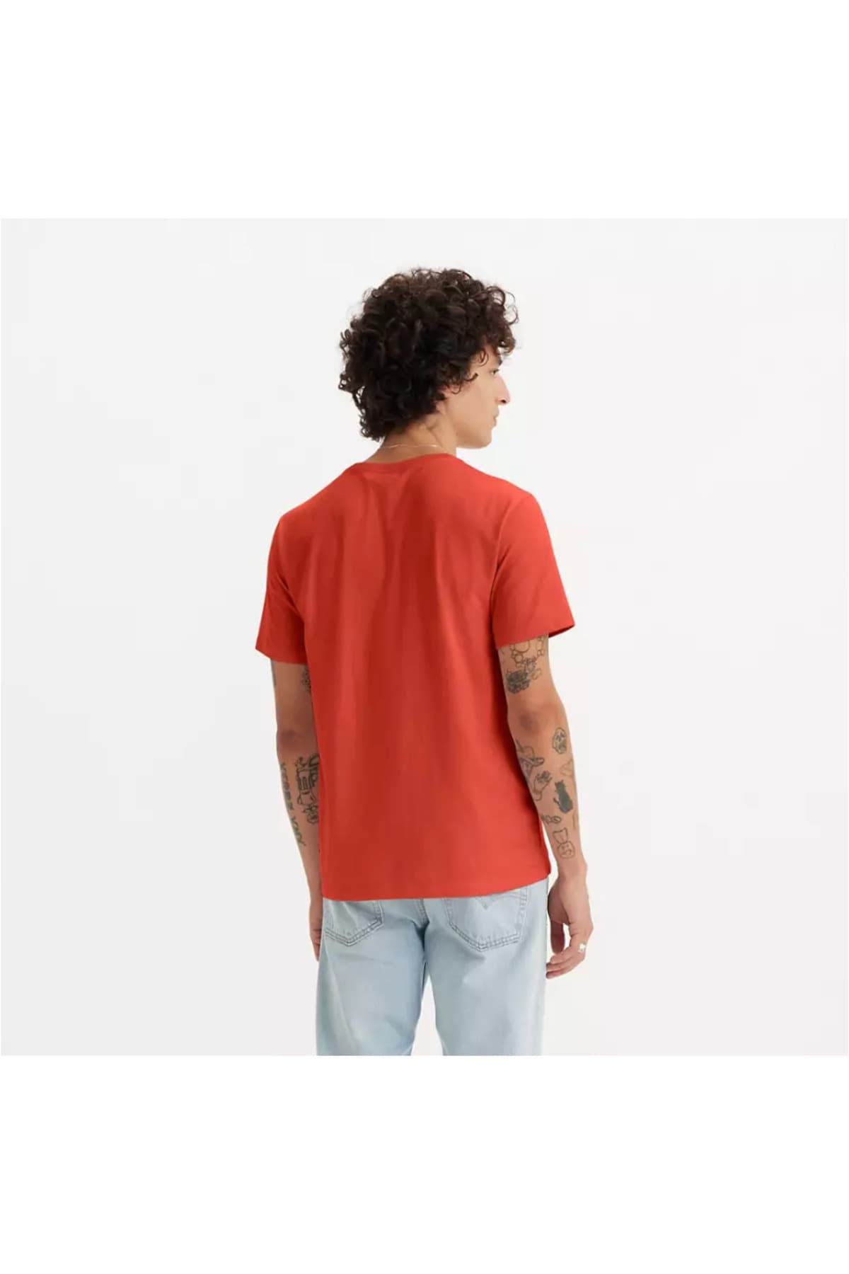تی شرت لیوایز مردانه 100% پنبه قرمز Care راسته Regular/رگولار بیسیک Daily/روزانه | Levi’s 568091041 TR — تصویر ۴