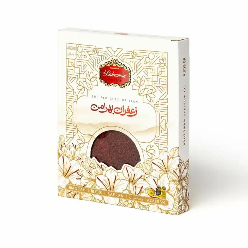 زعفران قائنات کادوئی یک مثقالی بهرامن