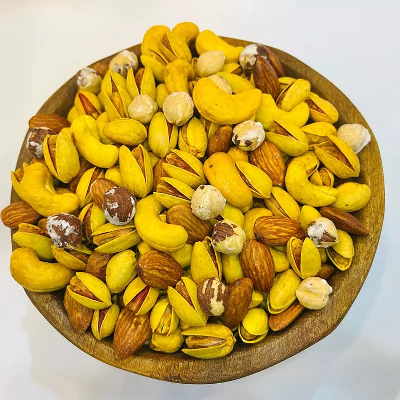 آجیل چهار (۴) مغز ممتاز نمکی — تصویر ۲