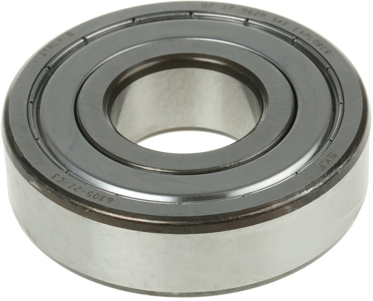 بلبرینگ شیار عمیق SKF 6305-2Z/C3 اصلی (چین) — تصویر ۳