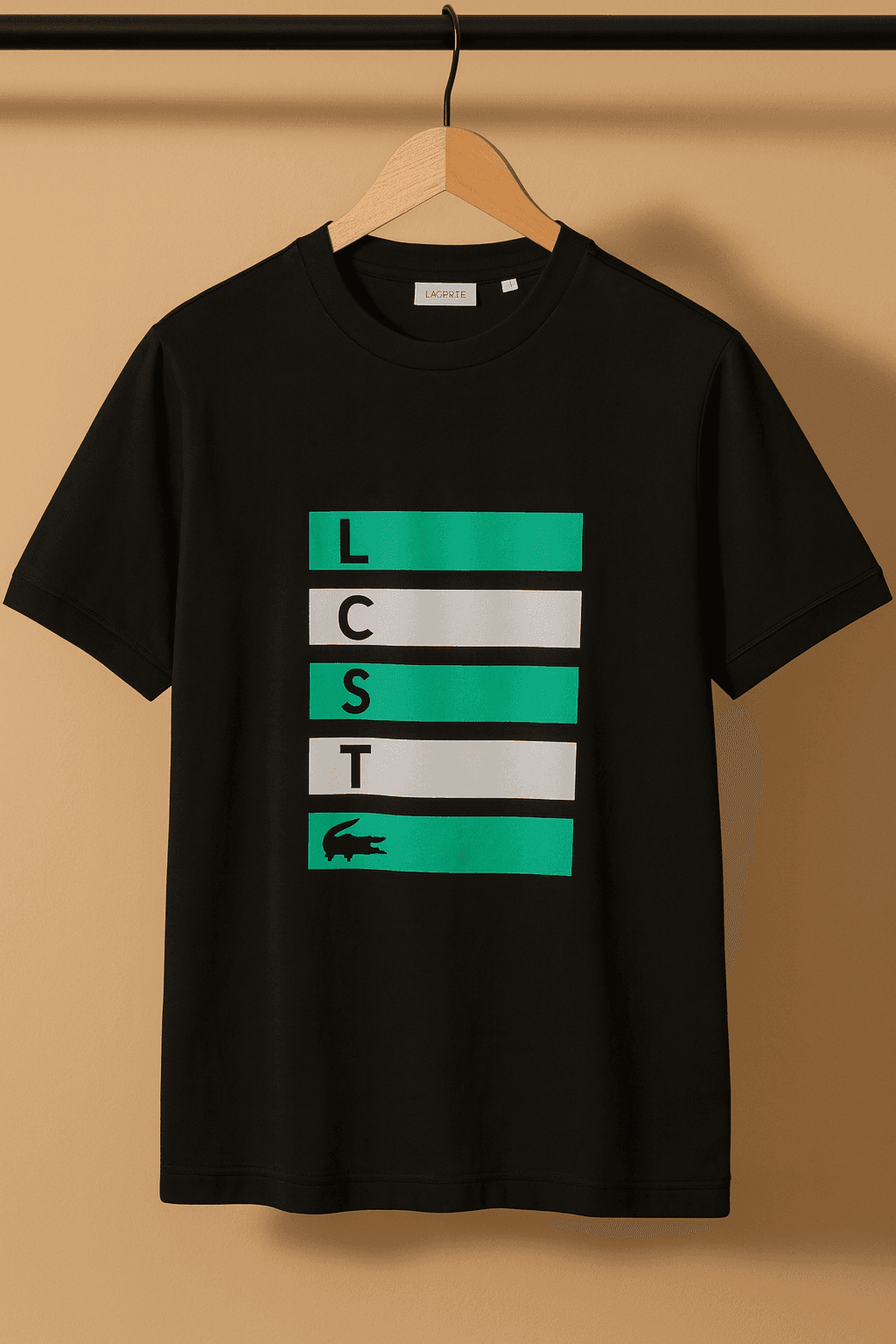 تیشرت 170503 Lacoste مشکی