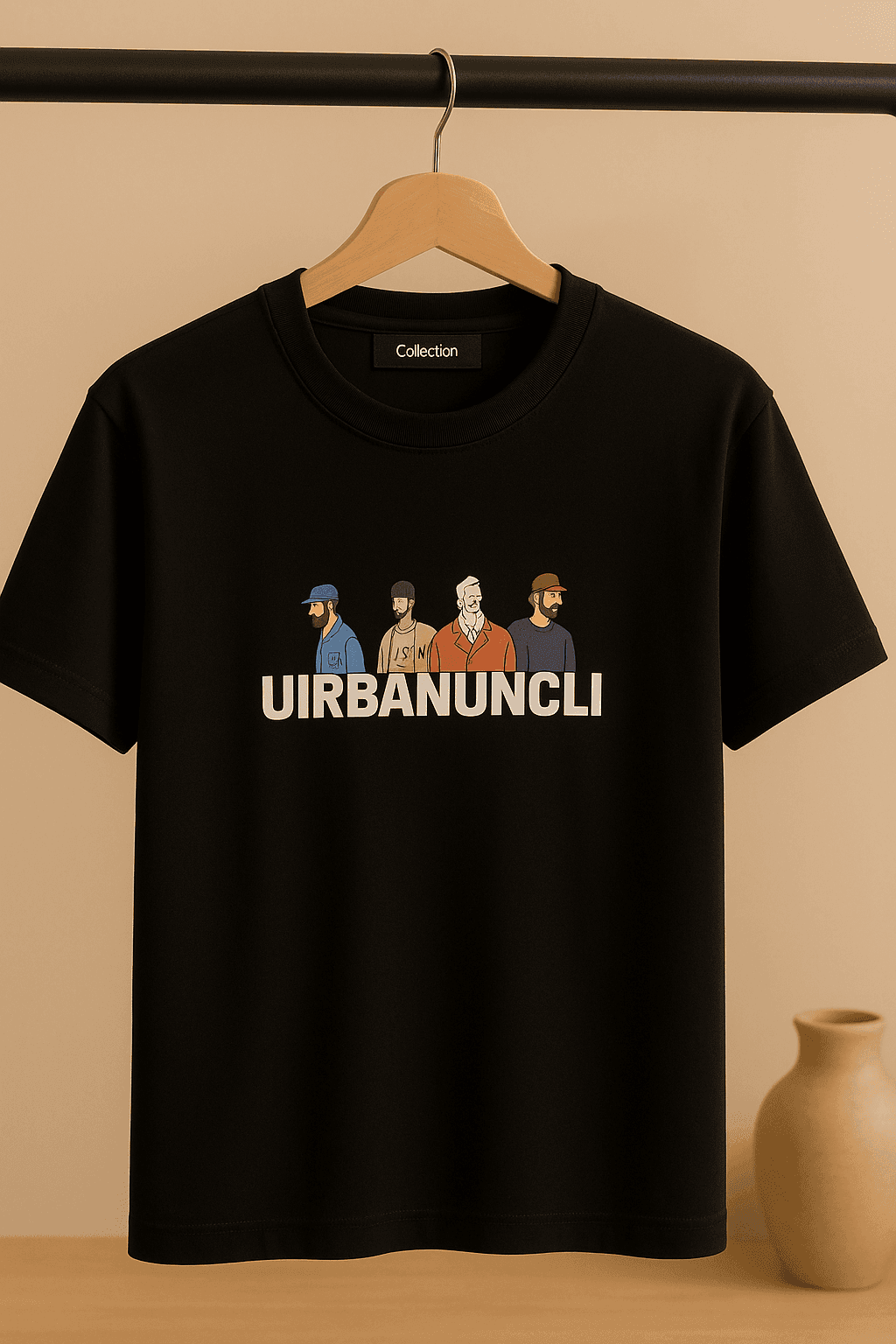 تیشرت 170504 UIRBAN مشکی