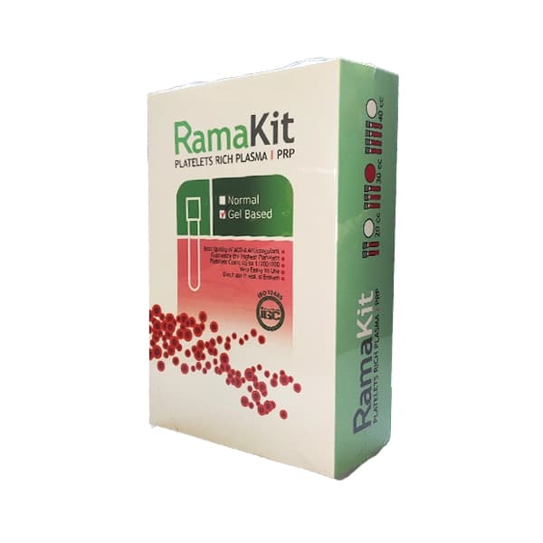 کیت پی آر پی راماکیت PRP با ژل جداکننده | PRP Gel Base Kit | تغلیظ پلاکتی تا 7 برابر پلاکت پایه