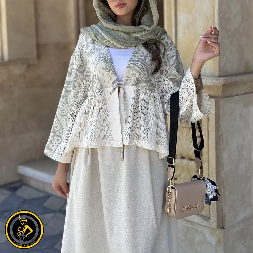 ست دوتیکه زنانه کت و دامن مجلسی — تصویر ۲