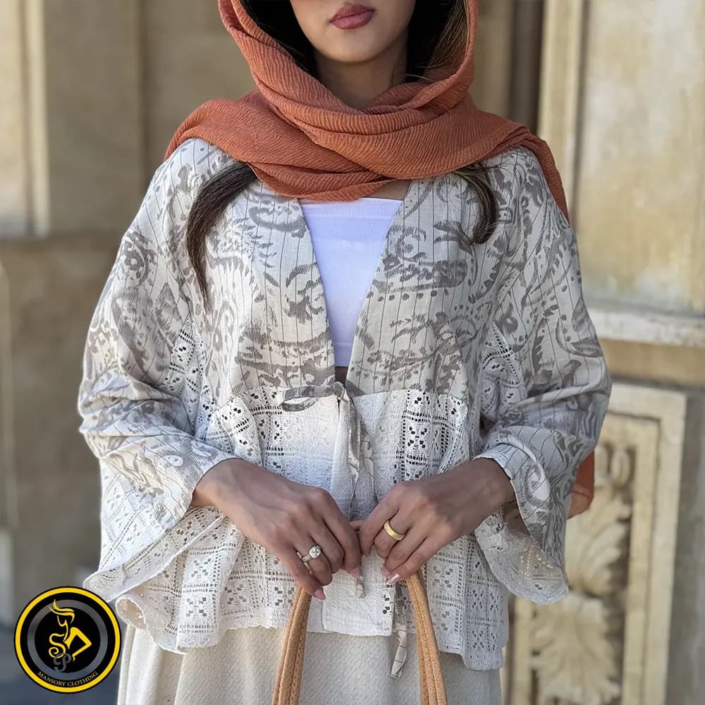 ست دوتیکه زنانه کت و دامن مجلسی — تصویر ۷