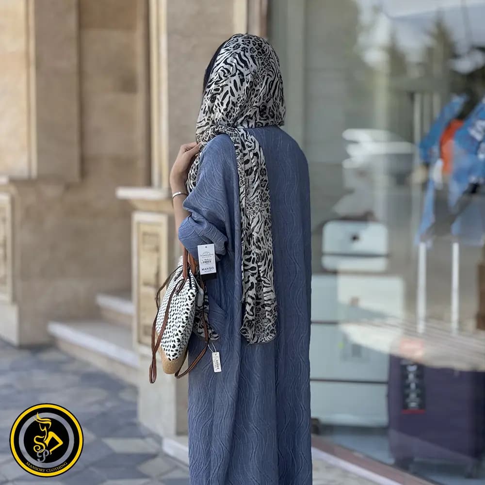 کفتان طرح موجی آستین پاکتی — تصویر ۴