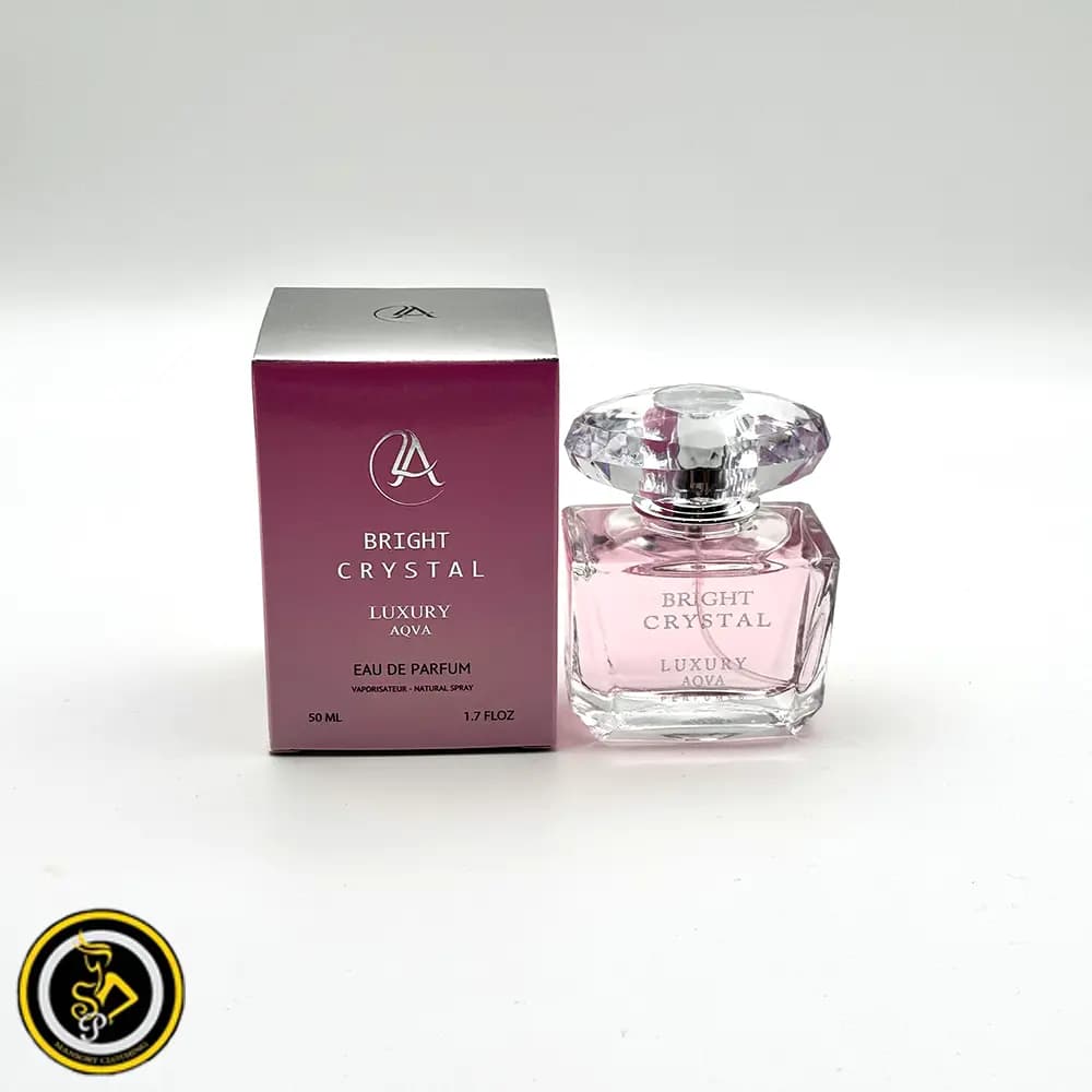 ادکلن زنانه ورساچ برایت کریستال (Versace Bright Crystal) لاکچری آکوا — تصویر ۳