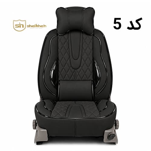 روکش صندلی پارچه ای سمند جدید مدل طبی VIP — تصویر ۶