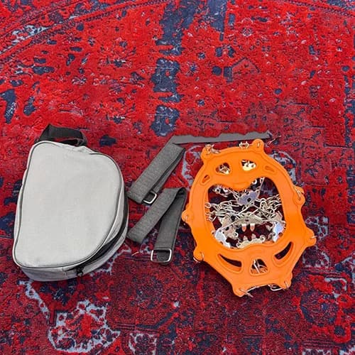 کرامپون ژله ای 24 شاخه (زنجیر کفش) سایز 36 تا 44 — تصویر ۲