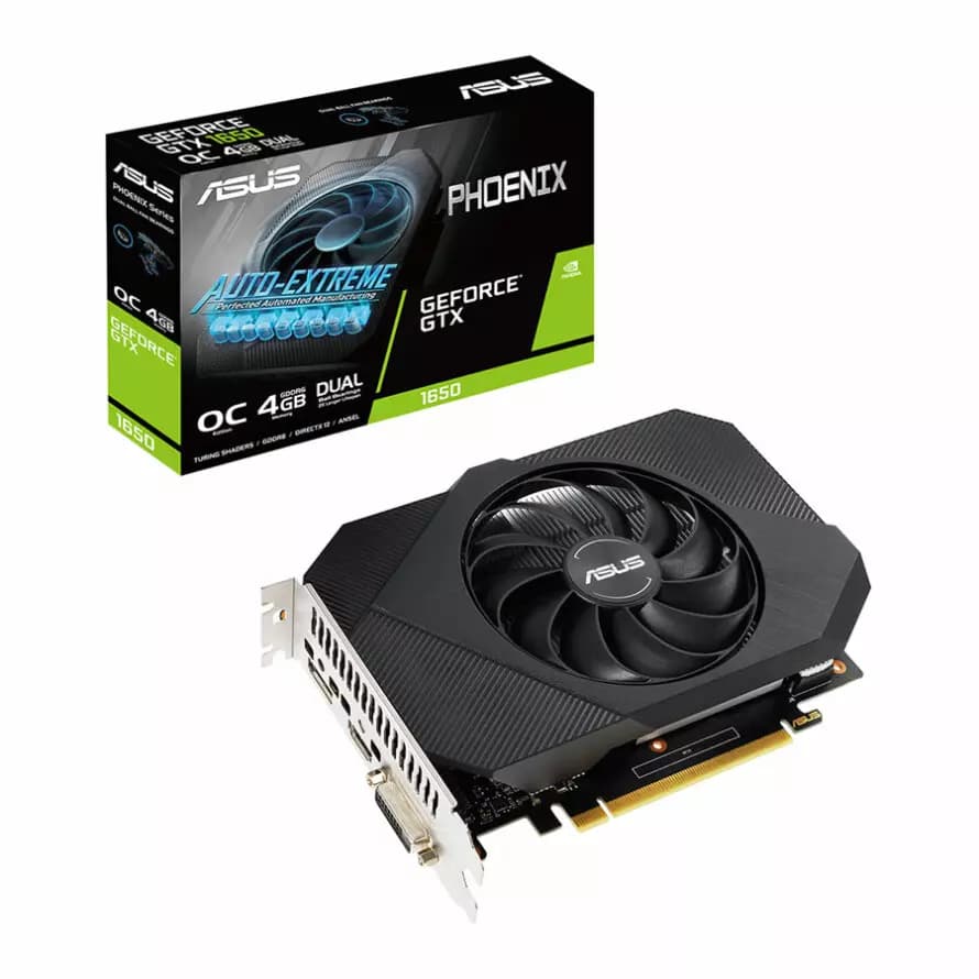 کارت گرافیک ایسوس PHOENIX GTX 1650 O4GD6