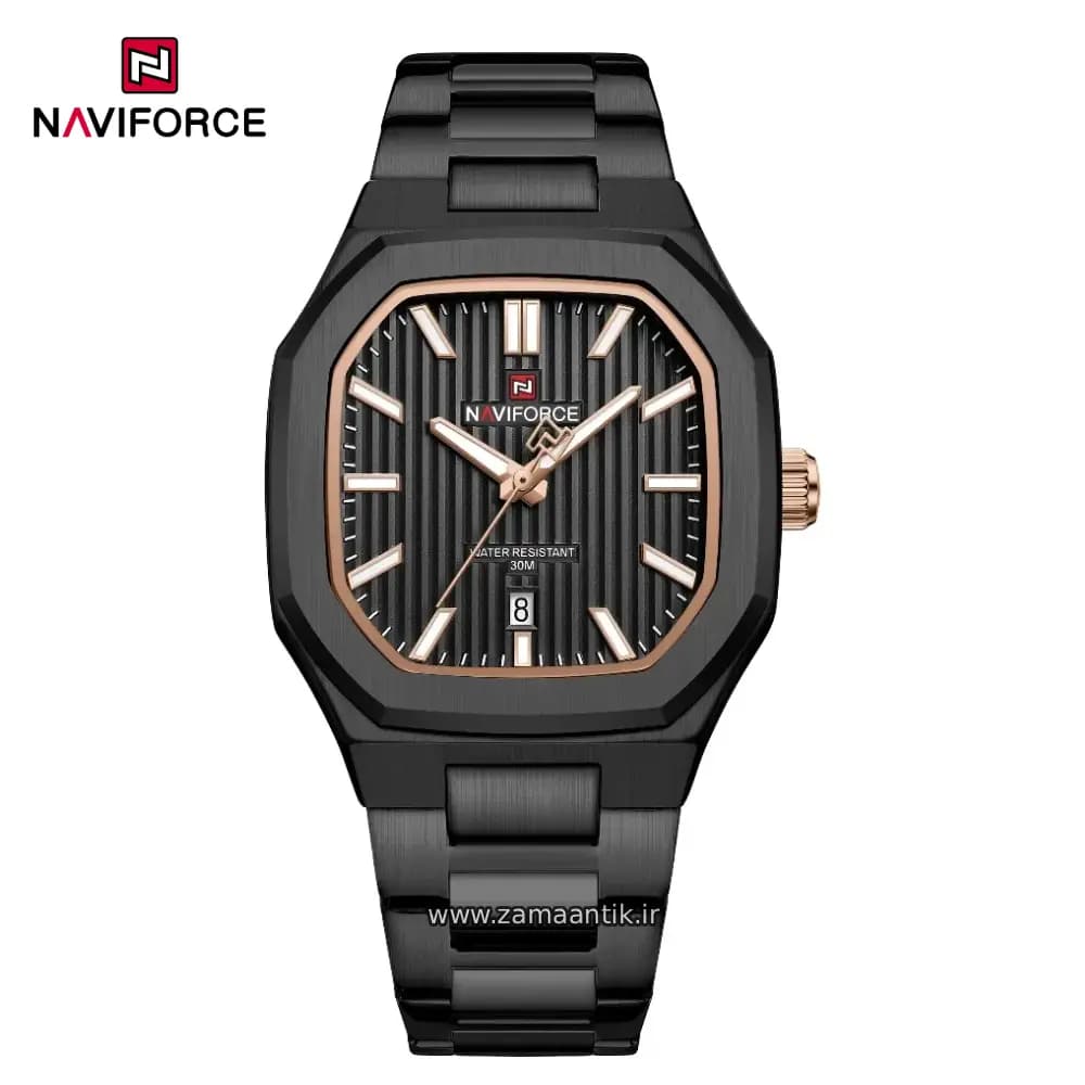 ساعت مچی مردانه نیوی فورس NAVIFORCE مدل NF 9271 BRGB