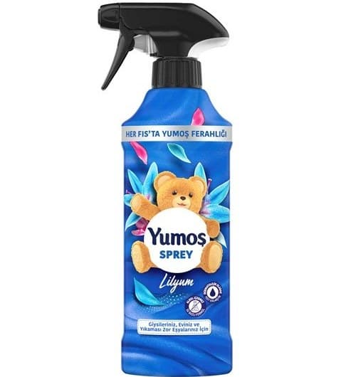 اسپری خوشبو کننده هوای Lilyum yumos یوموش با رایحه لیلیوم حجم 450 میلی