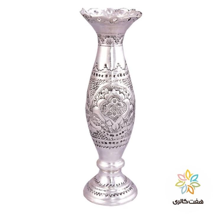گلدان موشکی نقره نما کد 10466