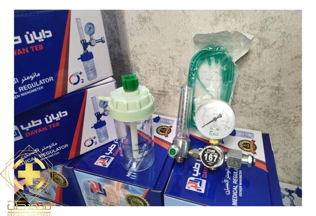 مانومتر اکسیژن پزشکی (ریگولاتور کپسول اکسیژن) — تصویر ۳