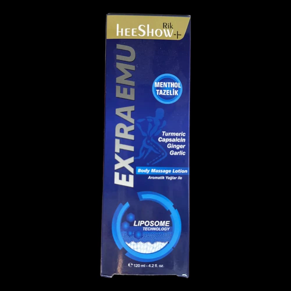 ژل ضد درد گیاهی هیل شو Extra Emu | تسکین درد عضلات و مفاصل
