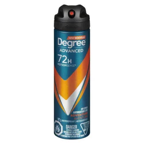 اسپری ضد تعریق خشک و قوی دگری (دیگری) | Degree Advanced 72H Dry Adventure