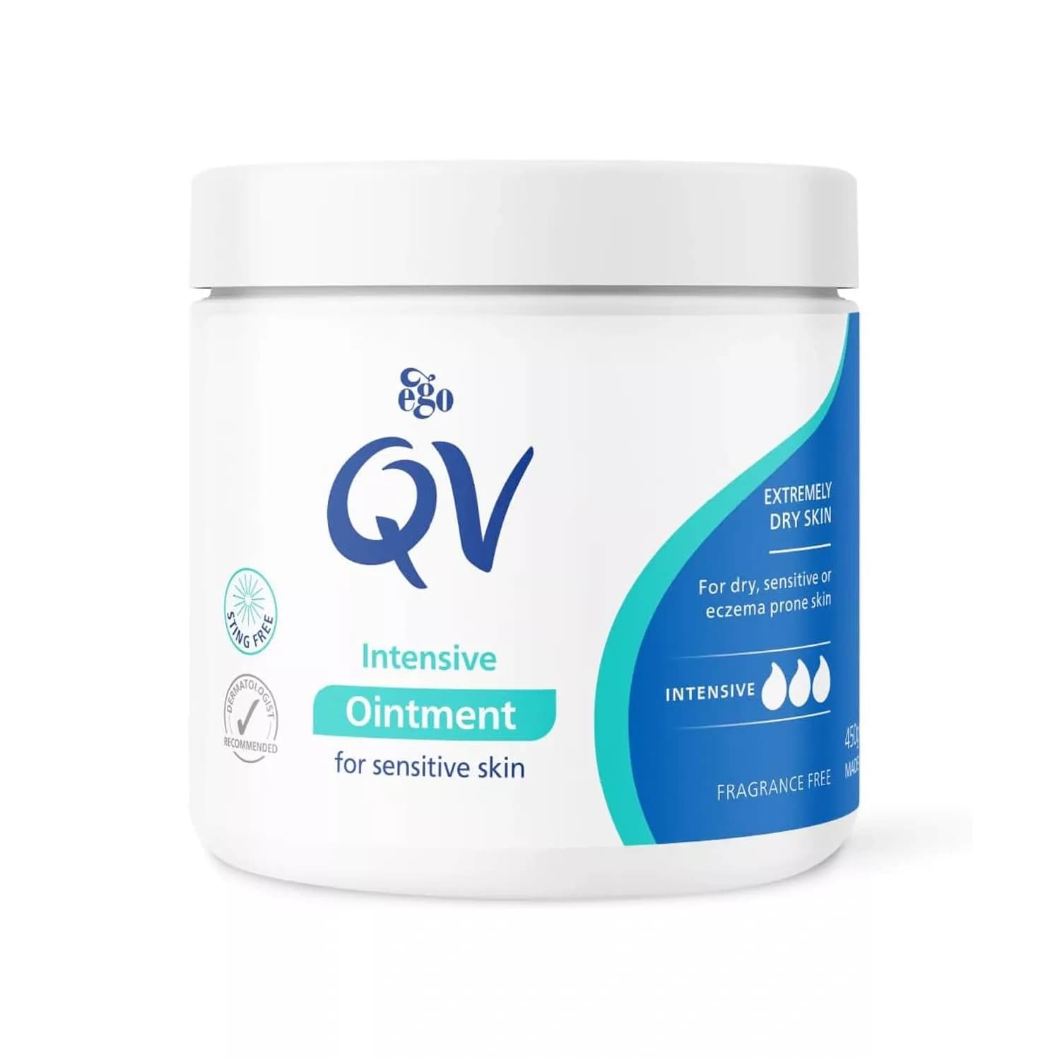 کرم مرطوب‌کننده اینتنسیو کیو وی QV Intensive Ointment – 450 گرم