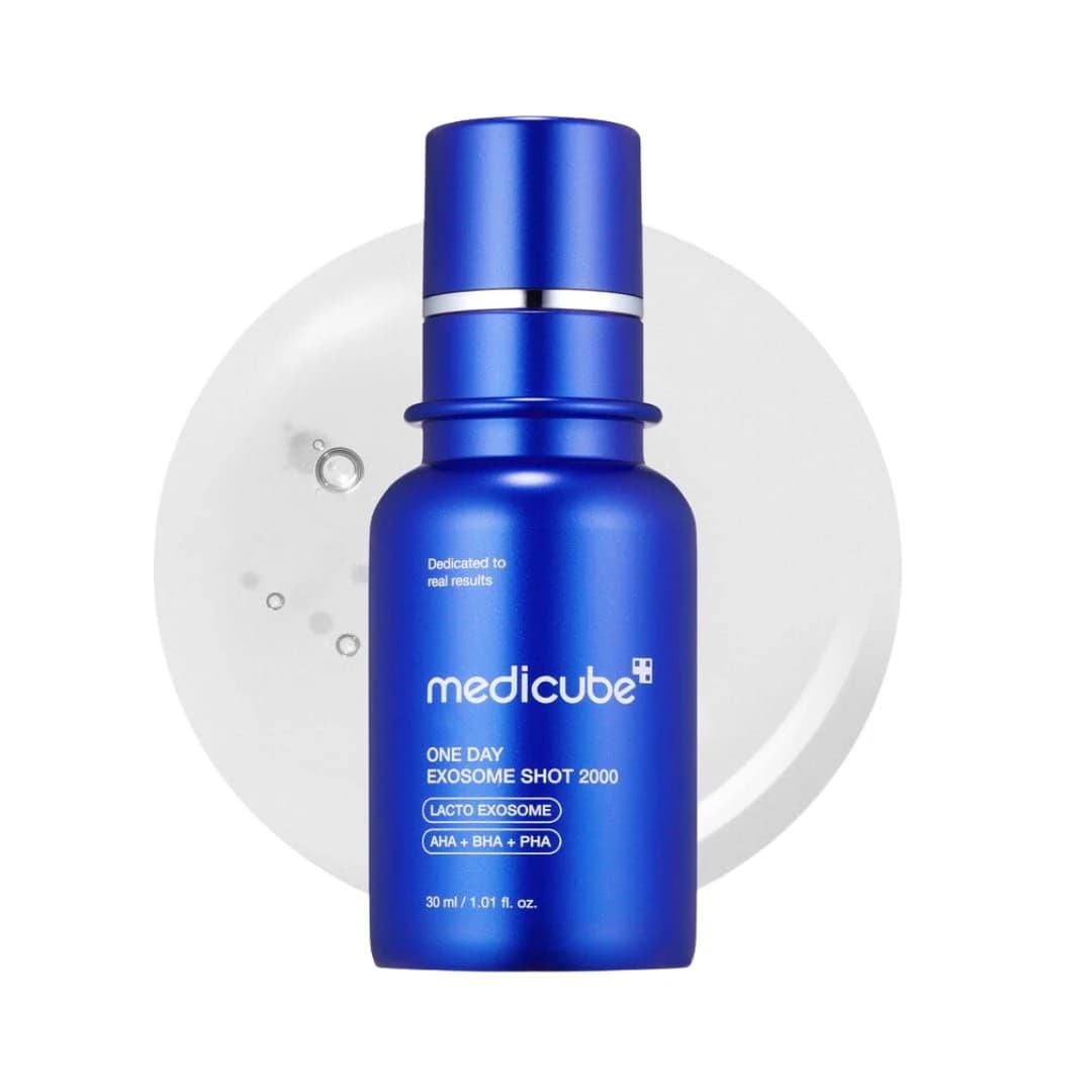 کنترل منافذ وان دی اگزوزوم‌ شات 2000 مدی کیوب | Medicube ONE DAY EXOSOME SHOT 2000