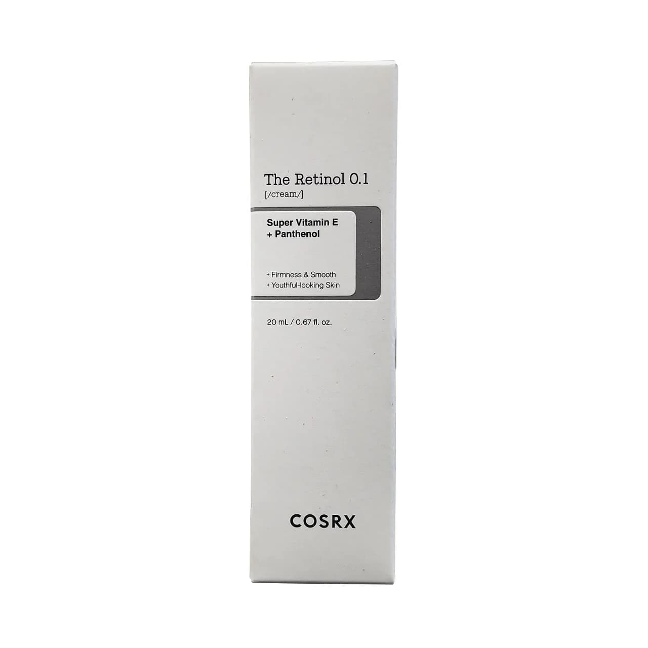 کرم رتینول کوزارکس 0.1% حجم 20 میل | COSRX The Retinol 0.1 super vitamin E + Panthenol0 — تصویر ۲
