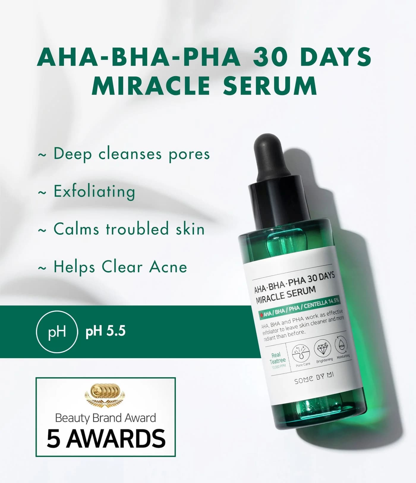 سرم معجزه آسای ۳۰ روزه سام بای می | SOME BY MI AHA.BHA.PHA 30 DAYS MIRACLE SERUM 50 ml — تصویر ۴