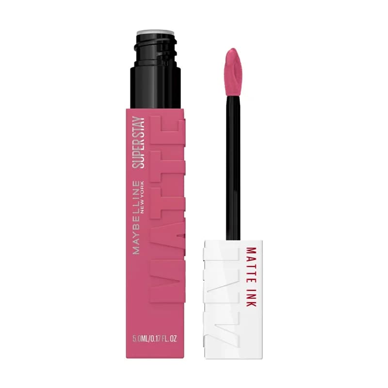 رژلب مایع سوپر استی میبلین رنگ Lover شماره 15 | Maybelline SuperStay Matte Lover