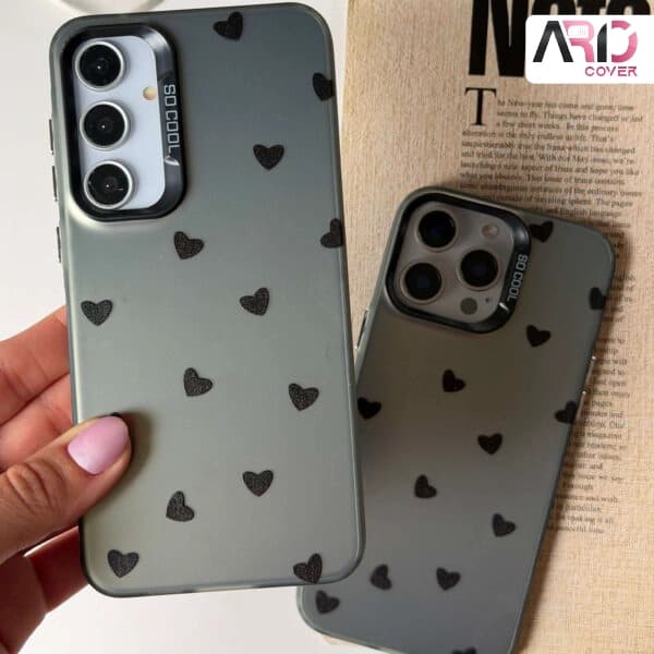 قاب گوشی دخترانه مدل Love مخصوص انواع گوشیهای آیفون و سامسونگ و شیائومی — تصویر ۳
