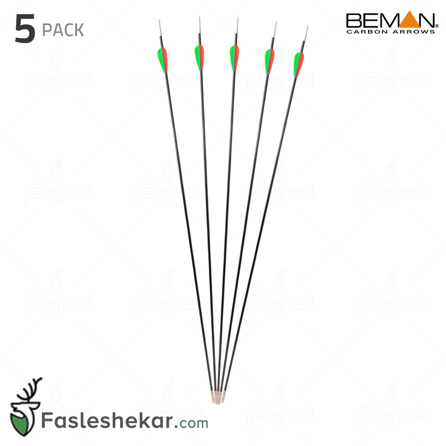 تیر کربنی آمریکایی بیمن مدل Beman 1400 بسته 5 عددی