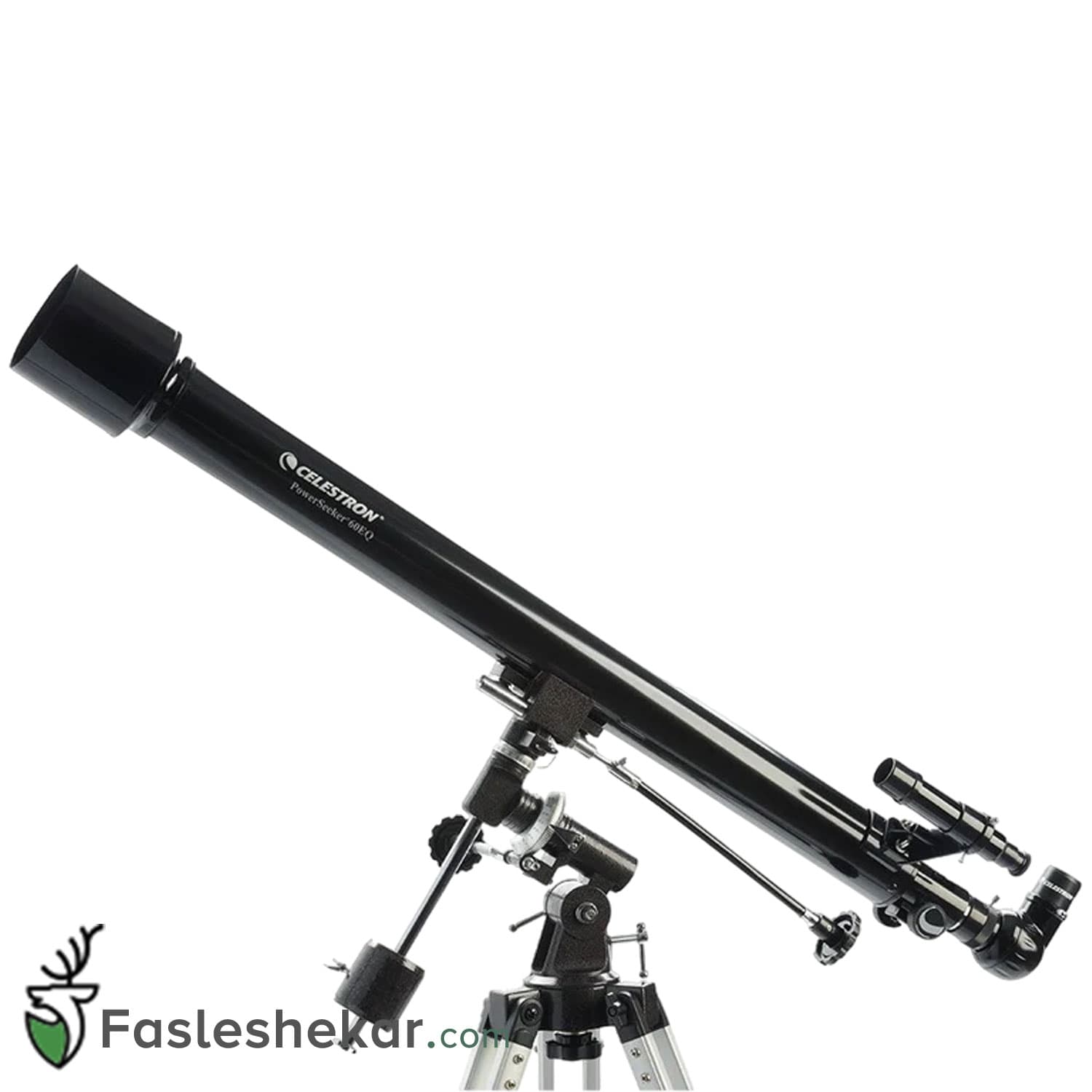 تلسکوپ شکستی 60 میلی‌متری سلسترون مدل Celectron PowerSeeker 60EQ — تصویر ۴