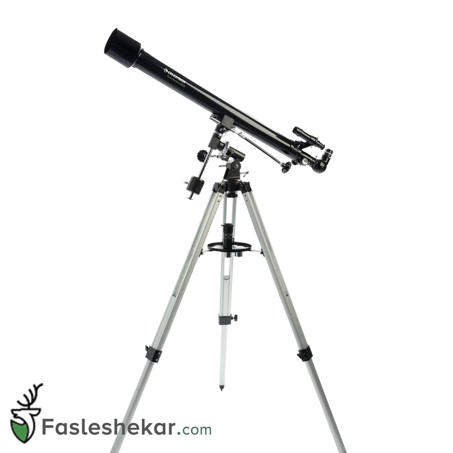 تلسکوپ شکستی 60 میلی‌متری سلسترون مدل Celectron PowerSeeker 60EQ — تصویر ۲